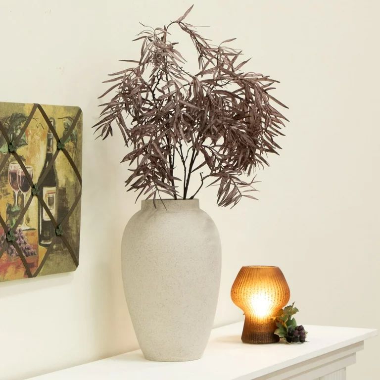 Better Homes & Gardens Flower Décor Products 34"Artificial Dried Purple Fern Stem | Walmart (US)