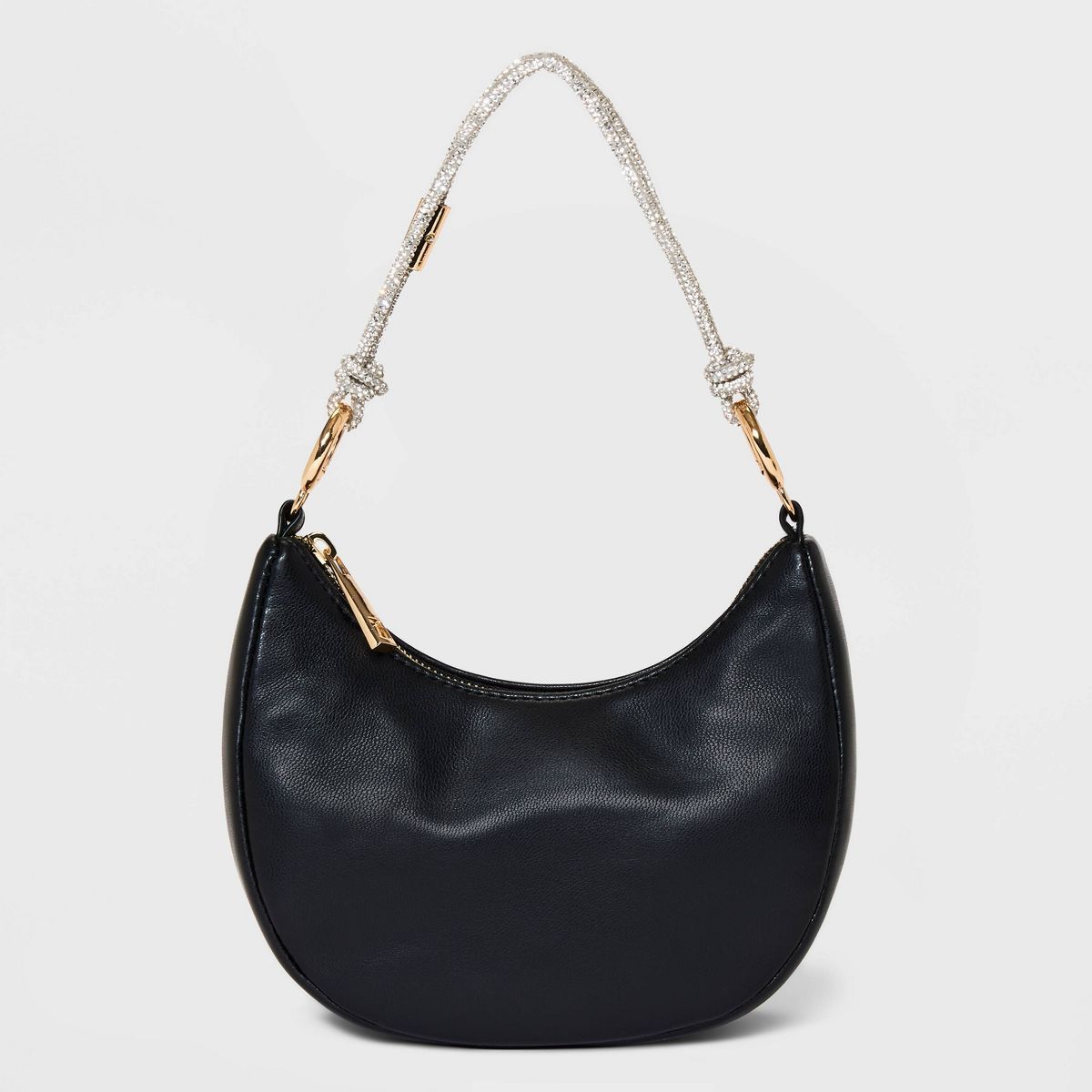 Micro Elise Shoulder Handbag - A New Day™ Black | Target