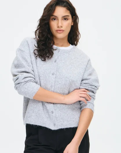 Oversized Button Up Knit Cardigan | Glassons (Australia)