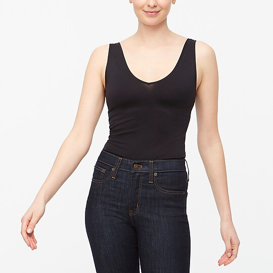 Reversible layering tank top | J.Crew Factory