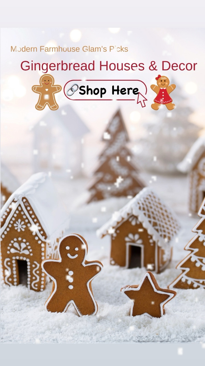 Gingerbread houses, Christmas decorations, gingerbread men holiday 

#LTKSeasonal #LTKHome