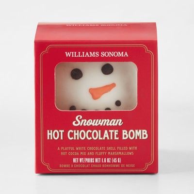 Williams Sonoma Snowman Face Hot Chocolate Bomb | Williams-Sonoma