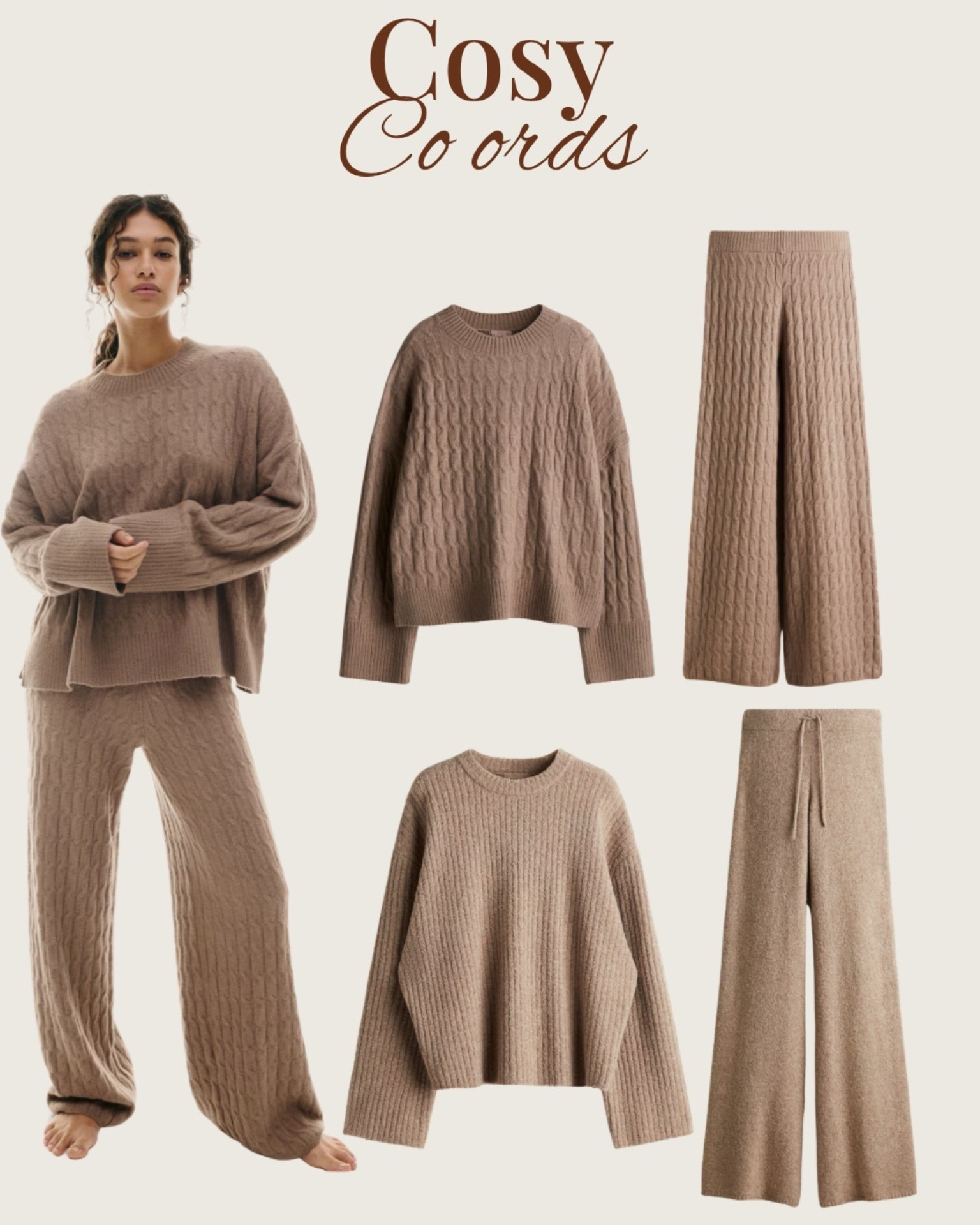 What’s better than a comfortable knit set to lounge in all day 🤍 I’ve linked my faves! 

#LTKCyberWeek #LTKautumn #LTKuk