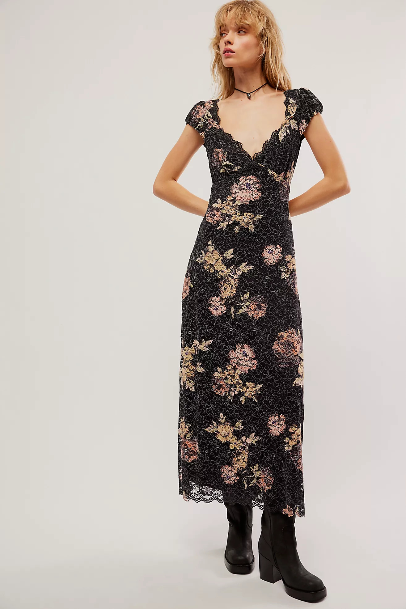 Butterfly Babe Lace Maxi Dress | Free People (Global - UK&FR Excluded)