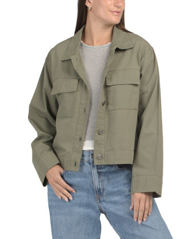 Utility Jacket for Women | Cotton | Marshalls