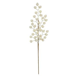 32" Iced Large Cream Berry Stem by Ashland® | Michaels | Michaels Stores