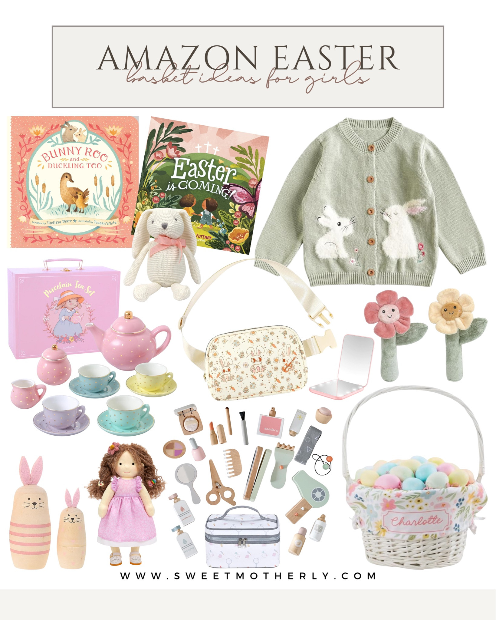 Amazon Easter Basket Gifts for Girls

Easter basket
Girls pajamas
Girls rain boots
Easter ideas
Easter basket ideas
Easter books
Easter gifts
Girls cardigans
Girls tea sets 
Girls accessories

#LTKKids #LTKSeasonal #LTKSaleAlert