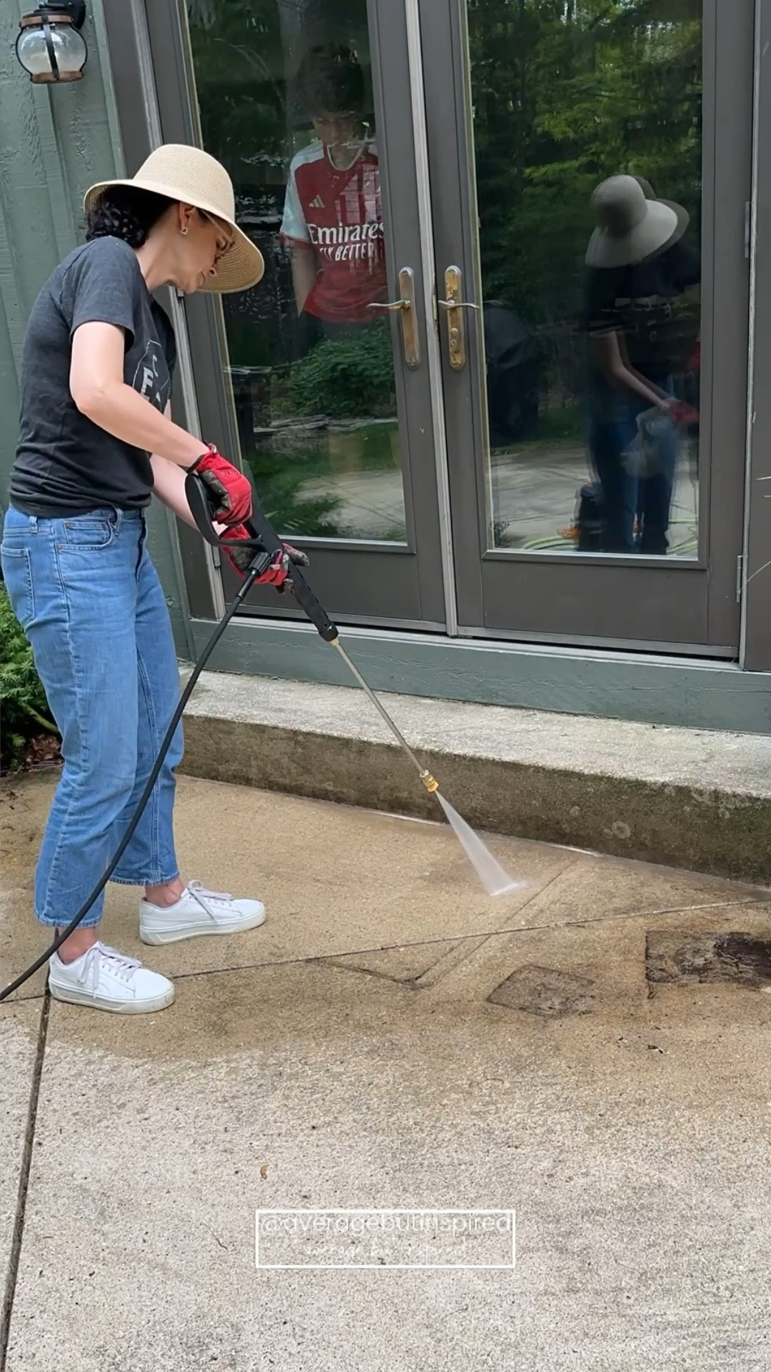 The best cleaning tool! I love this electric pressure washer! It is so easy to start, is compact but super powerful (2700 PSI), and a great price.  It cleaned my filthy concrete patio without any cleaning solution, so imagine what it would look like if I filled the cleaning cannon that comes with it. Highly recommend! 

pressure washer | pressure washing | power wash | tools | home | home maintenance | Father’s Day | Fathers Day | outdoor living | Lowe’s



#LTKHome #LTKSummerEdit #LTKSaleAlert
