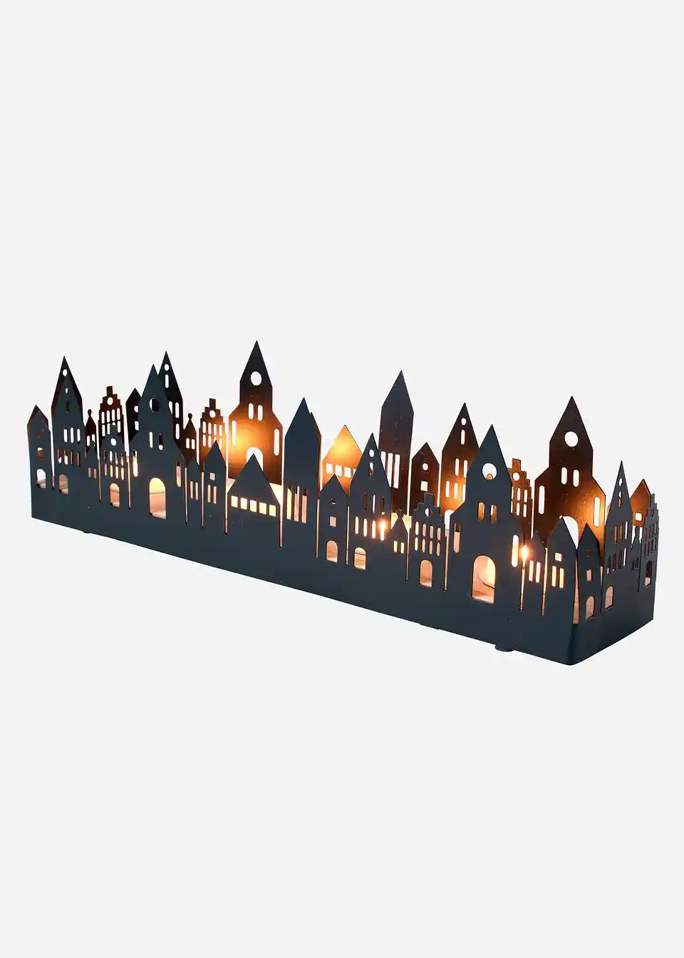 Kerzenhalter mit Skyline Design | Bonprix DE