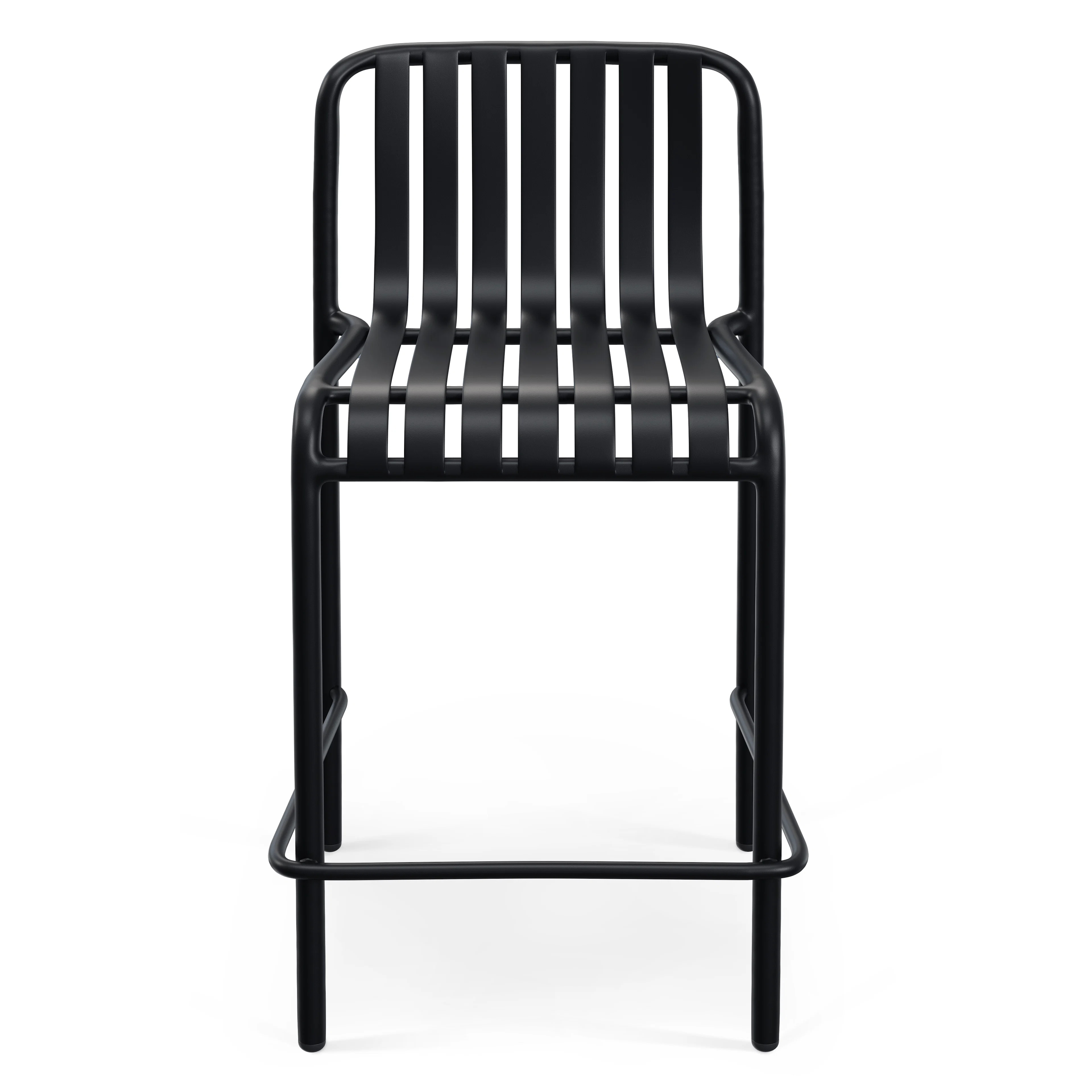 Sarek Outdoor Stackable Counter Stool - Black | Article