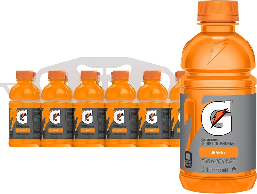 Gatorade Thirst Quencher, Orange, 12 fl oz Bottles, (12 Pack) | Amazon (US)