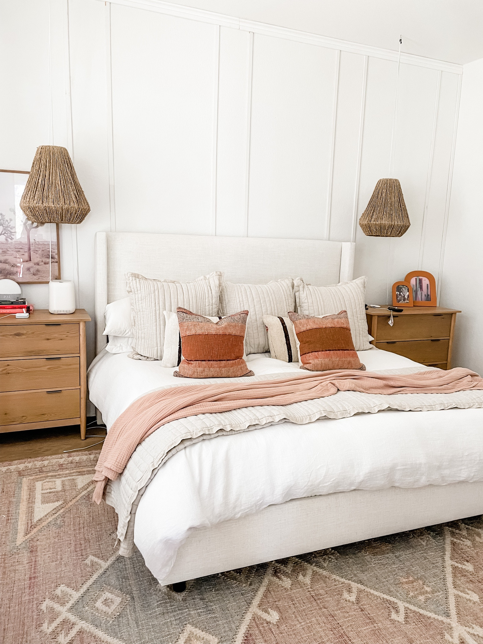 Master bedroom - boho bedroom - desert style bedroom - modern desert - organic desert 

#LTKsalealert #LTKstyletip #LTKhome