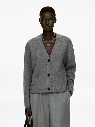 Cashmere-Wool Cardigan | Arket UK