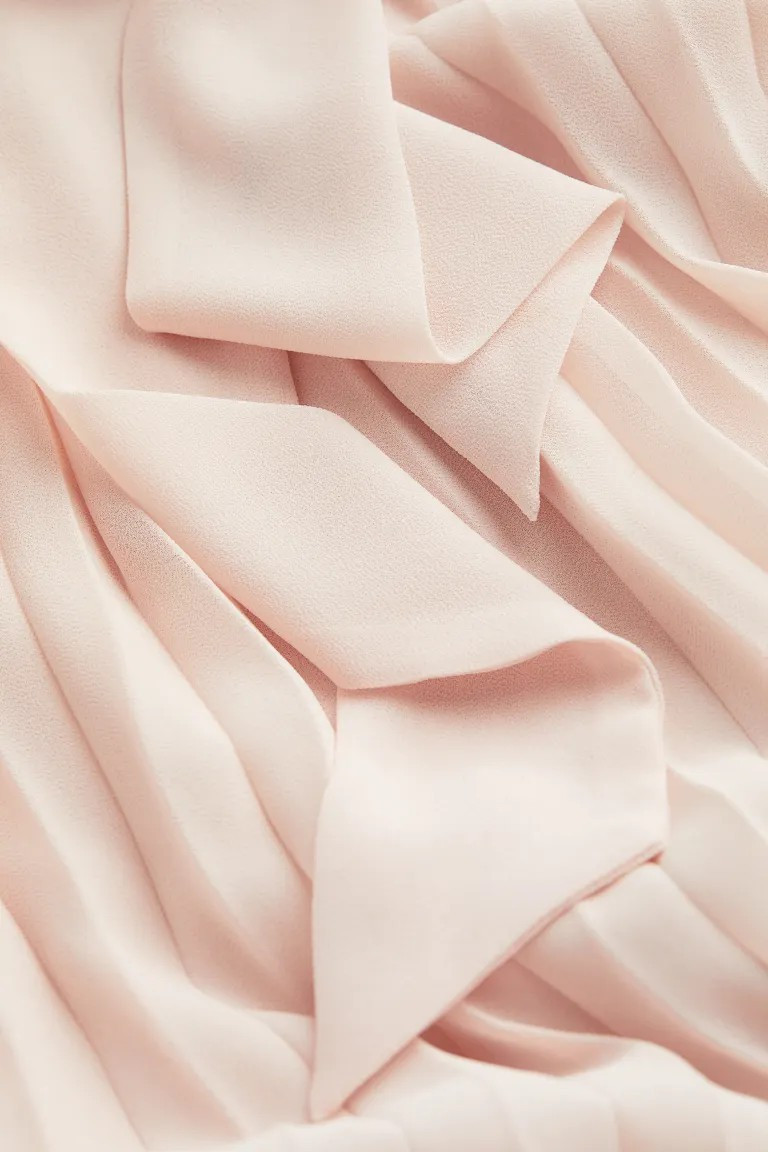 Pleated Chiffon Dress | H&M (US + CA)