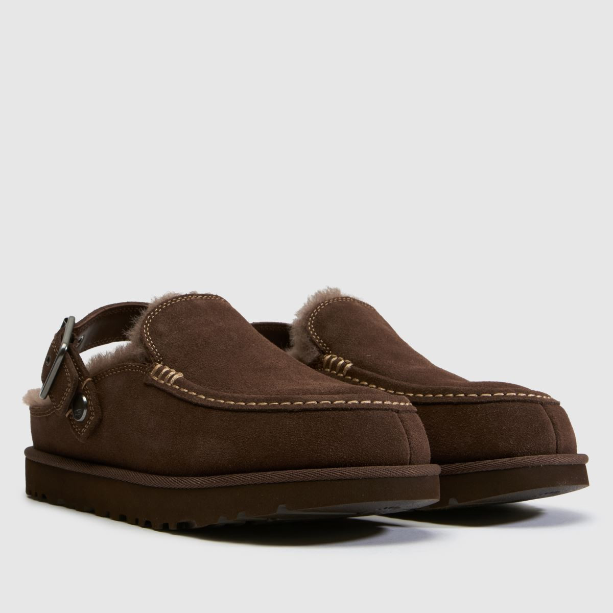 Womens Burnt Cedar UGG Goldenstar Evelina Clog Sandals | schuh | Schuh