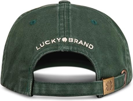 Lucky Brand Classic Cotton Hat | Adjustable | Dad Hat | Baseball Cap | Golf | Fishing | Low Profi... | Amazon (US)