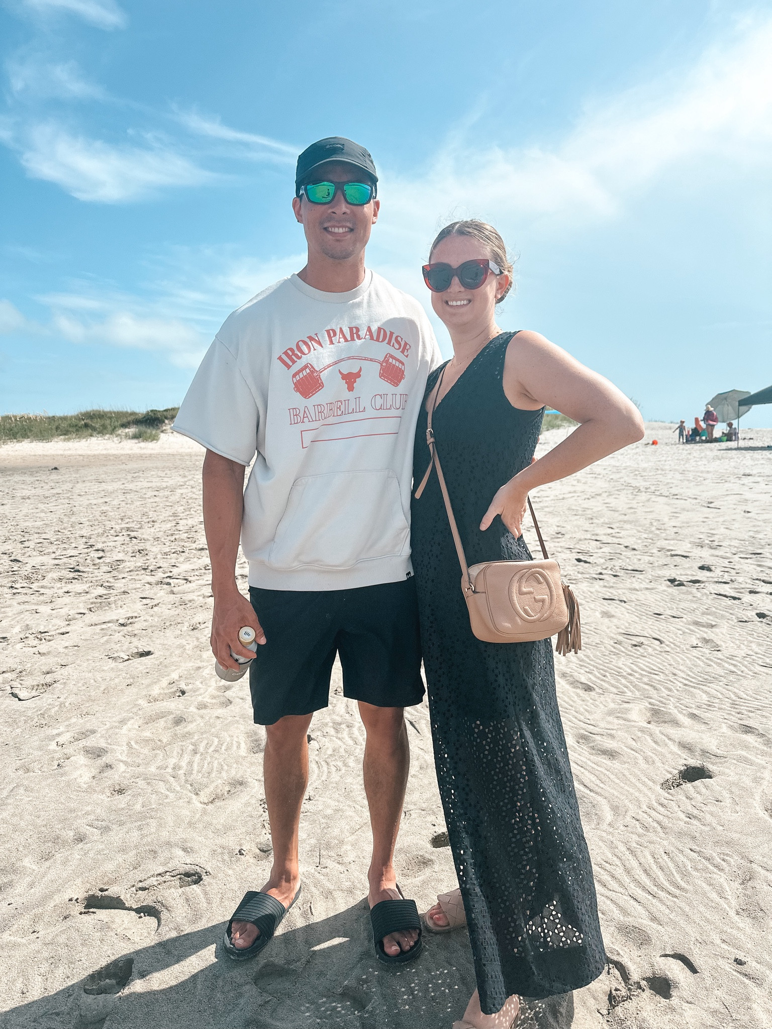 Beach days #madewell #crochetdress 