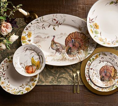 Bedford Harvest Stoneware Dinnerware Collection | Pottery Barn (US)