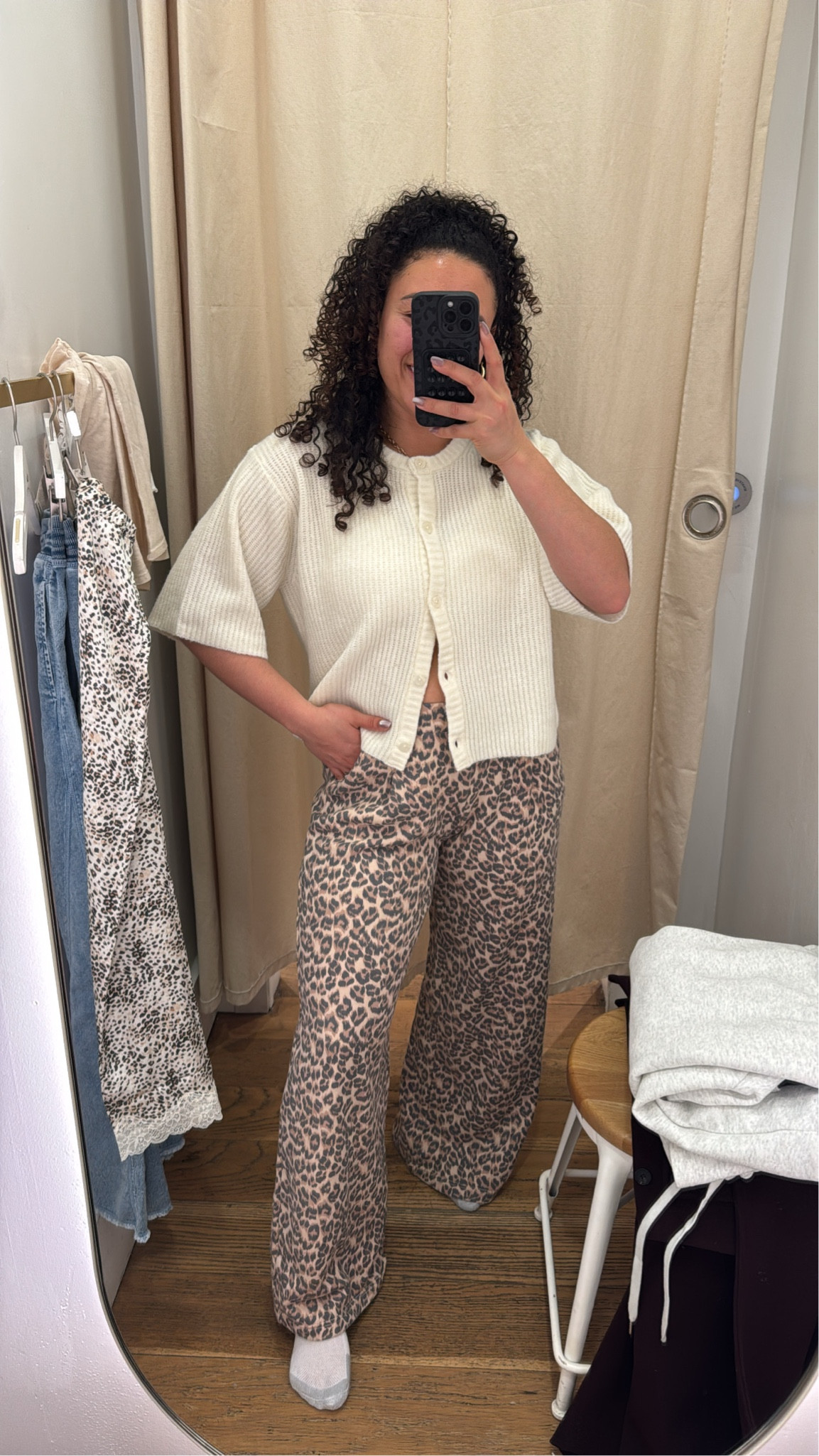 The cutest sweater and pants from aerie #aerie #aeriereal