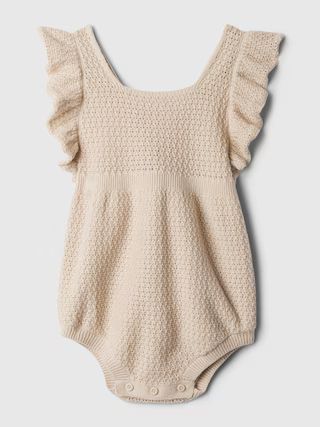 Baby Crochet Shorty One-Piece | Gap (CA)