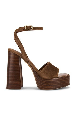 Steve Madden Floria Sandal in Brown. - size 9.5 | Revolve Clothing (Global)