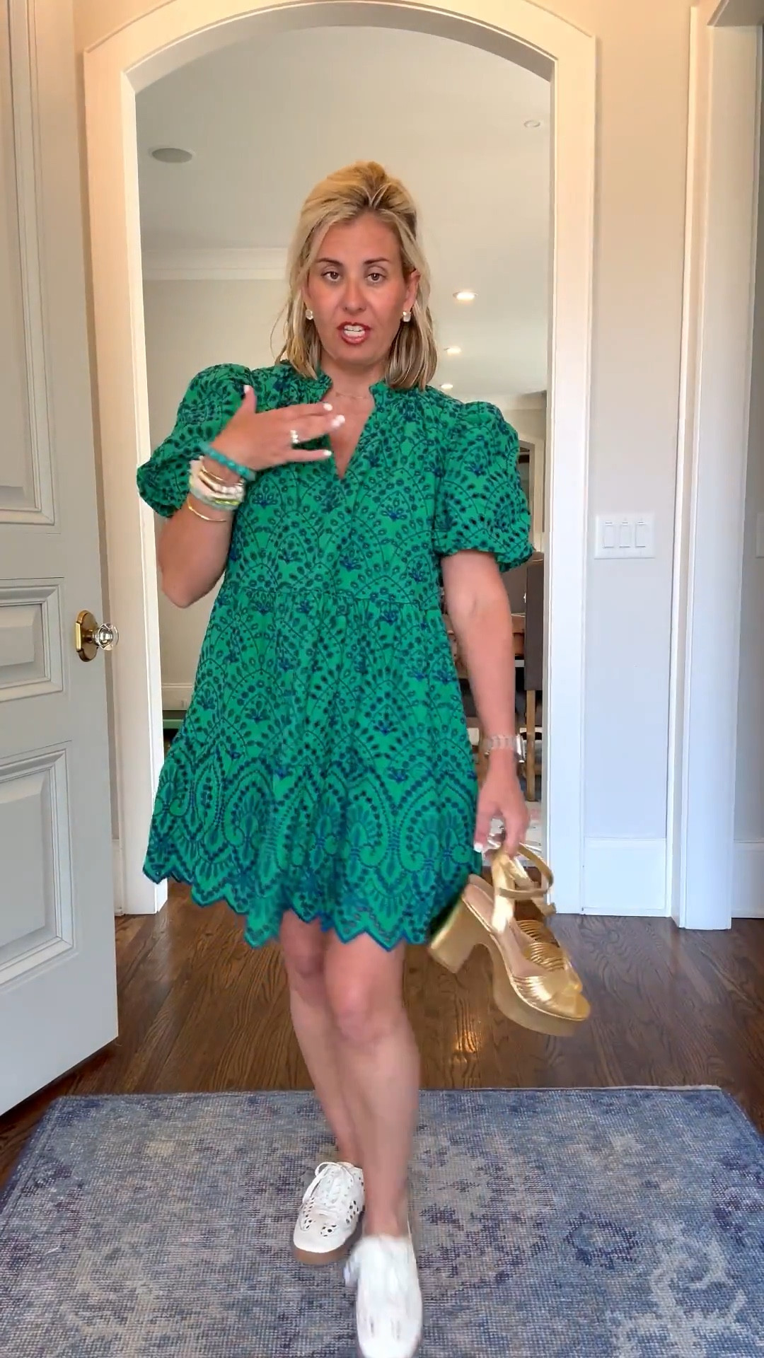 The dress we are styling ALL the ways….sneakers, heels or even booties. Dress this one to the occasion! I’m in small dress & 8 sneaker tts. 

#LTKOver40 #LTKPetite #LTKdayinmylife