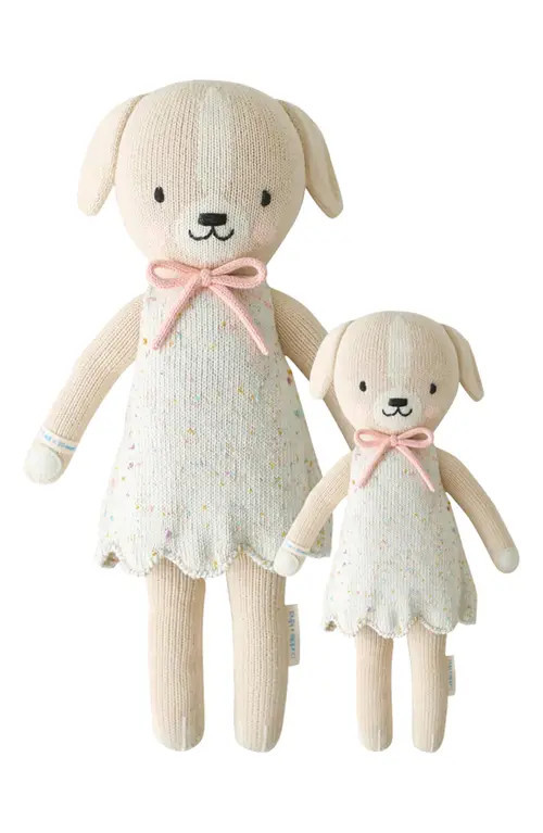 cuddle+kind Mia the Dog Stuffed Animal in Beige at Nordstrom | Nordstrom