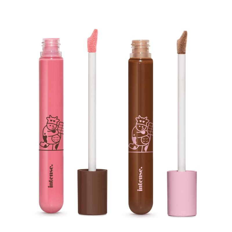 Combo Intense Deleite Chocolatudo: Gloss Labial Rosa 5,5ml + Gloss Labial Marrom 5,5ml | O Botica... | oBoticario (BR)