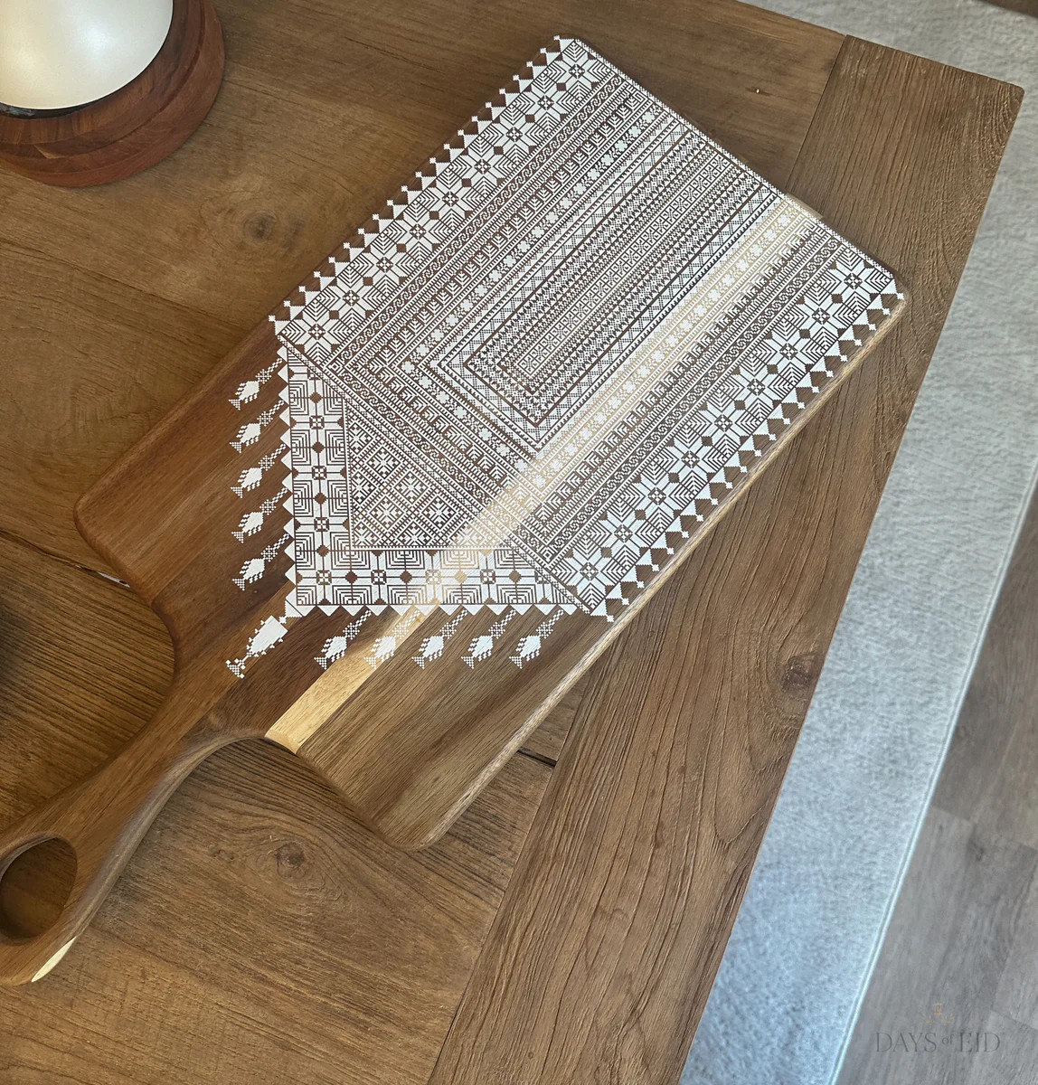 Tatreez Cutting Board | Days of Eid