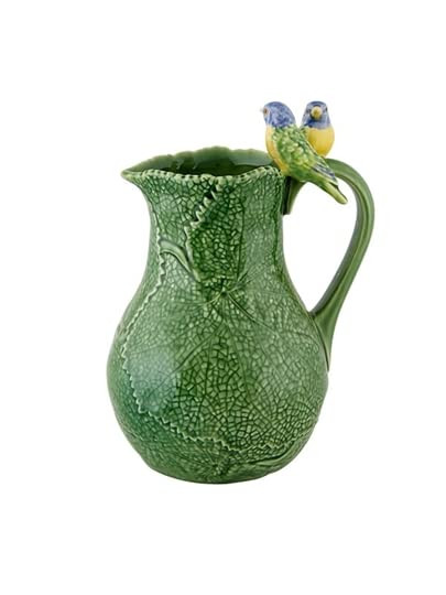 Bordallo Pinheiro Cinerária with Birds Pitcher | Amazon (US)