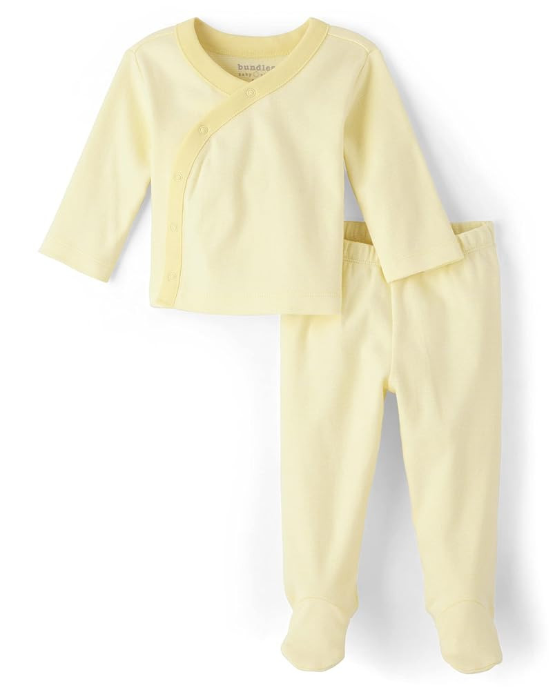 The Children's Place baby-girls Striped 2 Piece Take Me Home Set | Amazon (US)