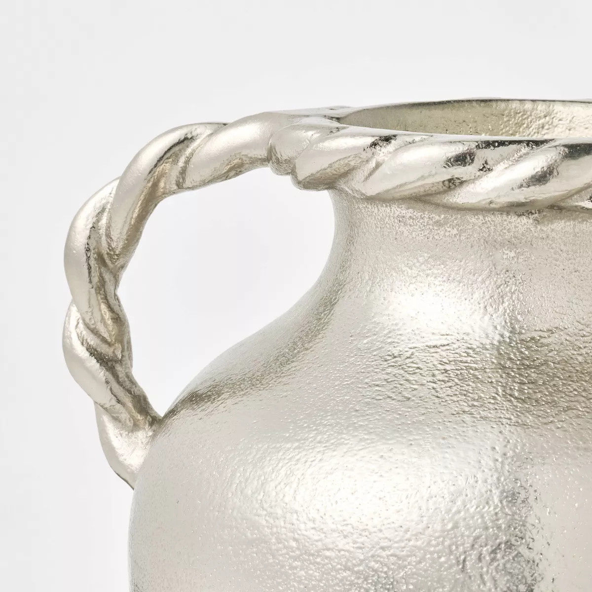 Handled Vase Silver - Threshold™ designed with Studio McGee | Target