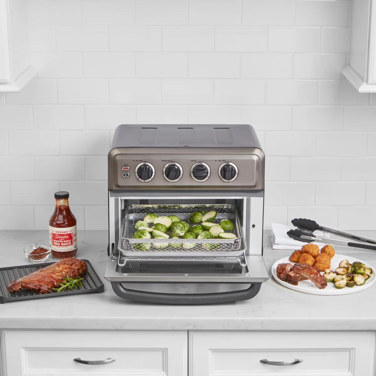 Cuisinart Air Fryer + Convection Toaster Oven, 8-in-1 Oven with Bake, Grill, Broil & Warm Options | Wayfair North America