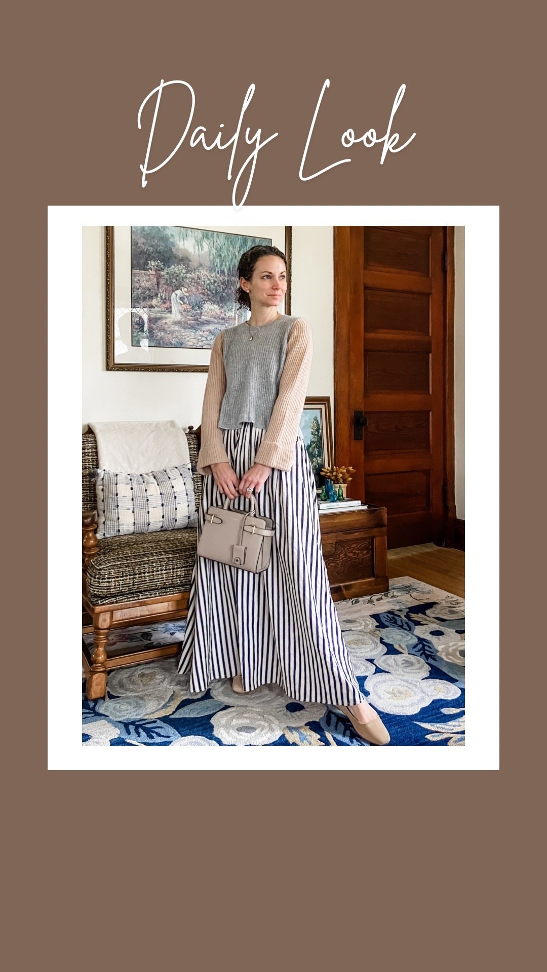 Classic fall outfit!
Petite outfit. Classic outfit.  Neutral outfit. Modest outfit  

#LTKmomlife #LTKOver40 #LTKSeasonal