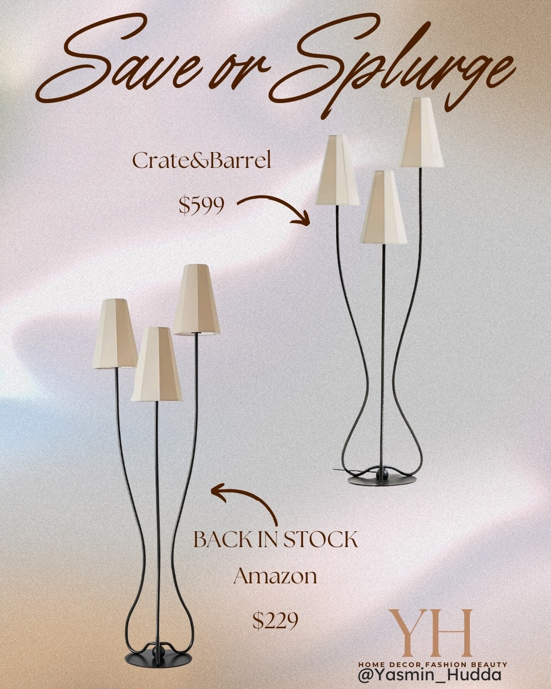 Popular floor lamp look for less, modern floor lamp, trending lamp

#LTKHome #LTKSaleAlert