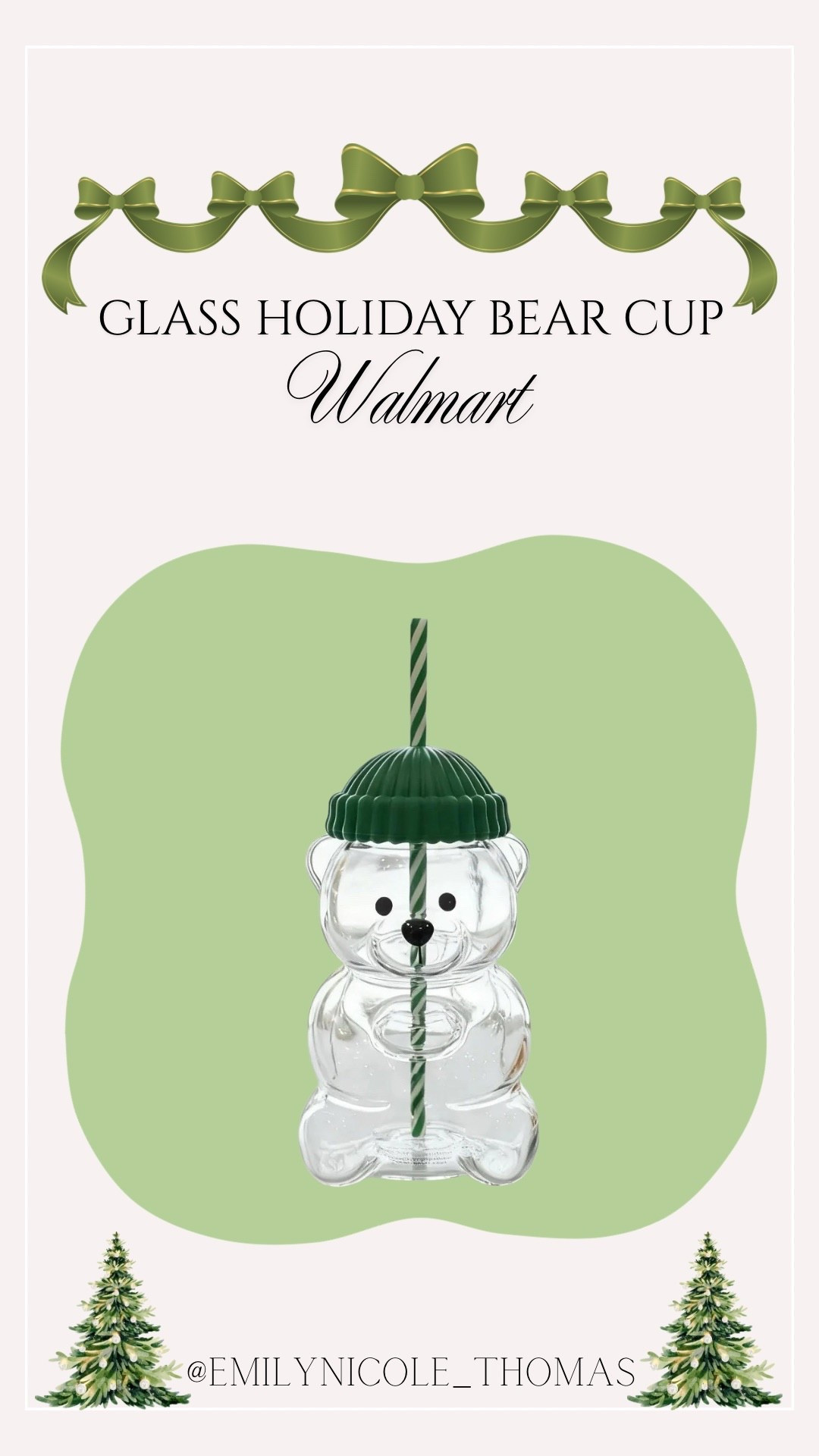 If you didn’t get the viral Starbucks glass bear cup, Walmart currently has them in-stock🧸💚 

#LTKGiftGuide #LTKHoliday #LTKHome