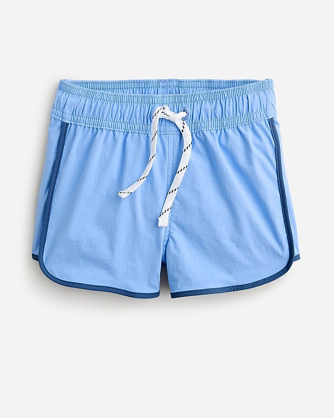 Girls' fishtail hem active short | J. Crew US