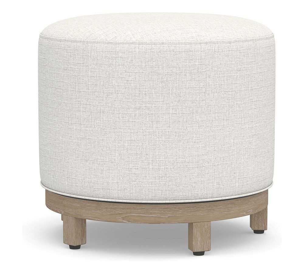 Jake Upholstered Swivel Stool | Pottery Barn (US)