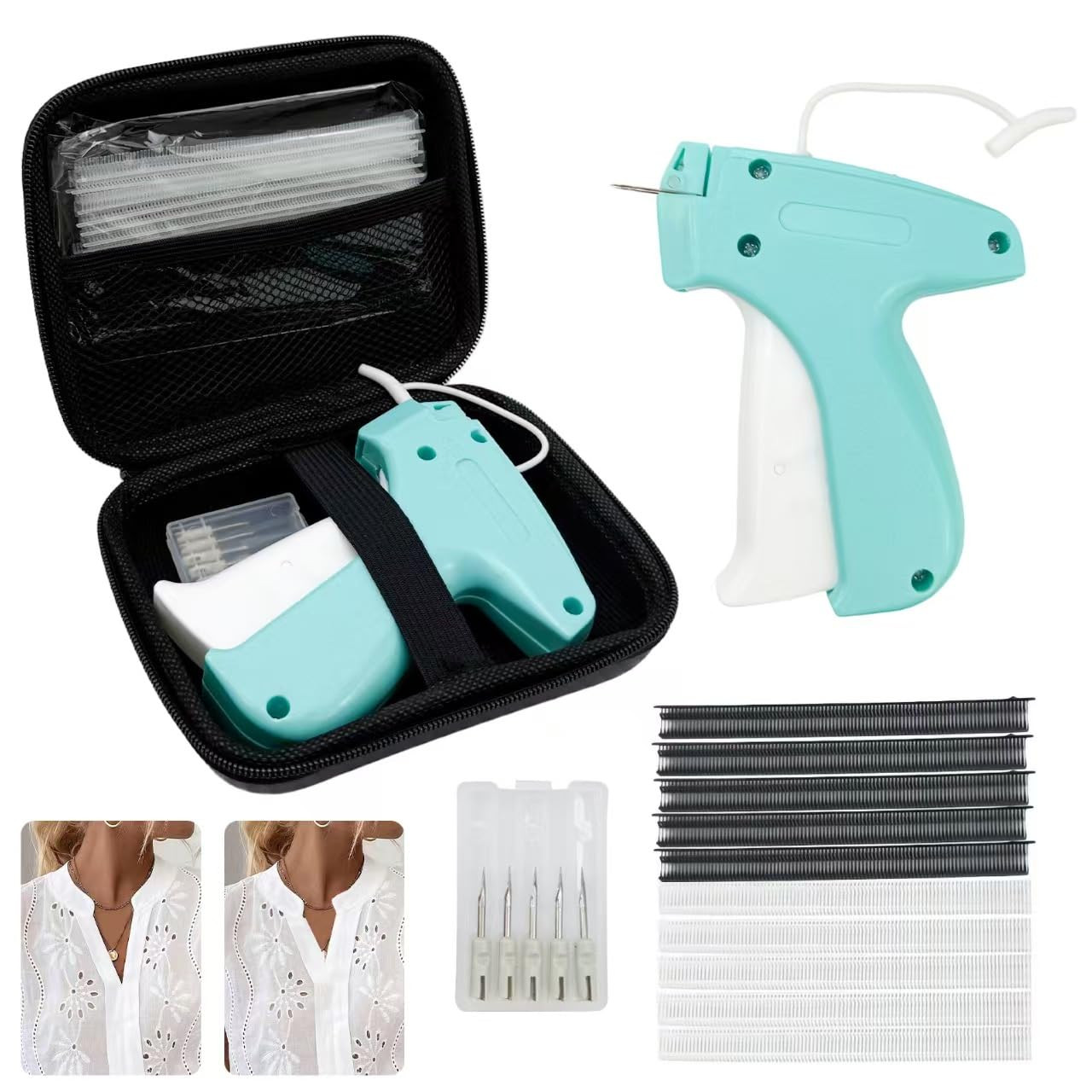 Stitch Gun for Clothes,Stitch Gun for Clothes Sewing Micro Stitchy Quick Clothing Fixer Gun for T... | Amazon (UK)