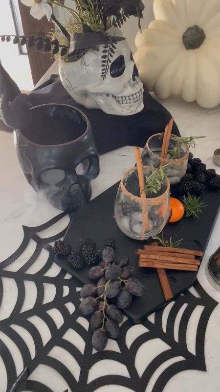 Halloween entertaining idea Halloween cocktail, Halloween decor, Halloween table 

#LTKSeasonal #LTKHalloween #LTKhome