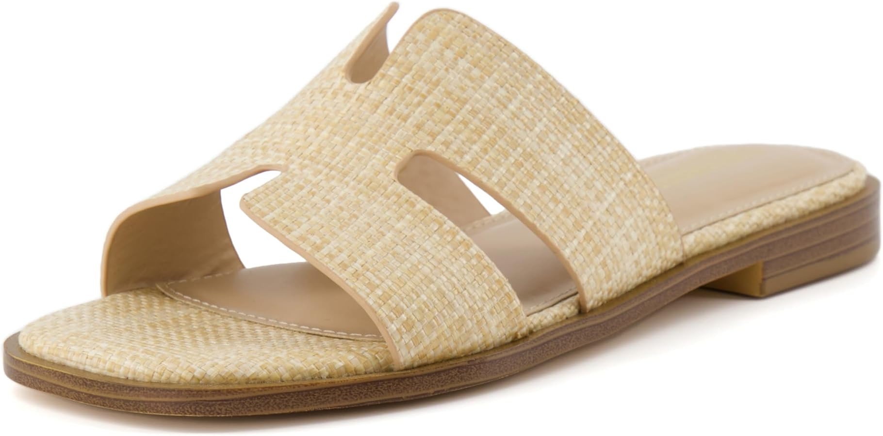 CUSHIONAIRE Women's Voyage slide sandal +Memory Foam, Wide Widths Available | Amazon (US)
