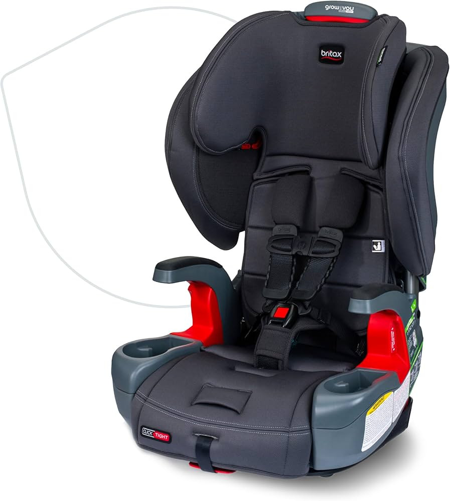 Britax Grow with You ClickTight Harness-2-Booster Car Seat, Cool N Dry - Cool Flow Moisture Wicki... | Amazon (US)