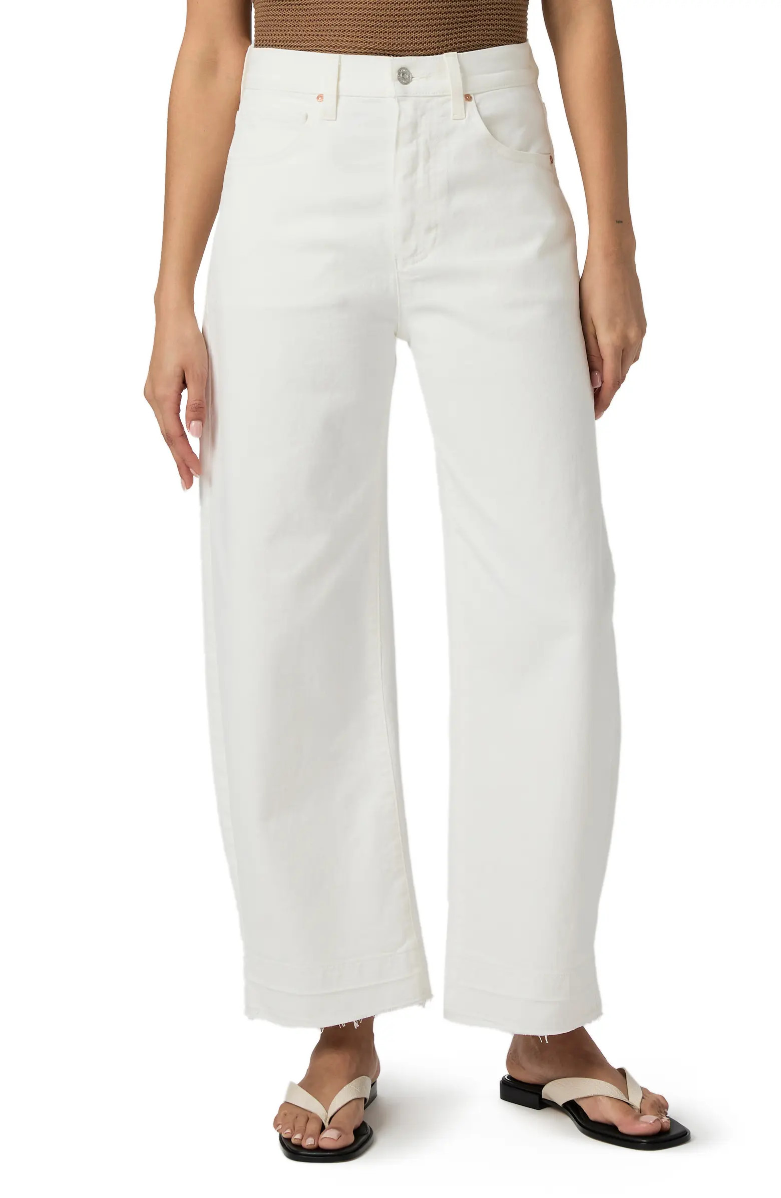 Arellia Ankle Barrel Leg Jeans | Nordstrom