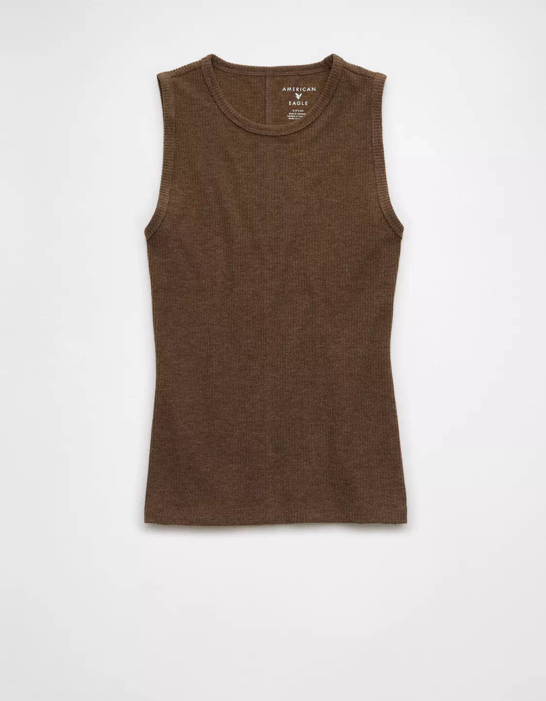 AE Plush High Neck Tank Top | American Eagle Outfitters (US & CA)