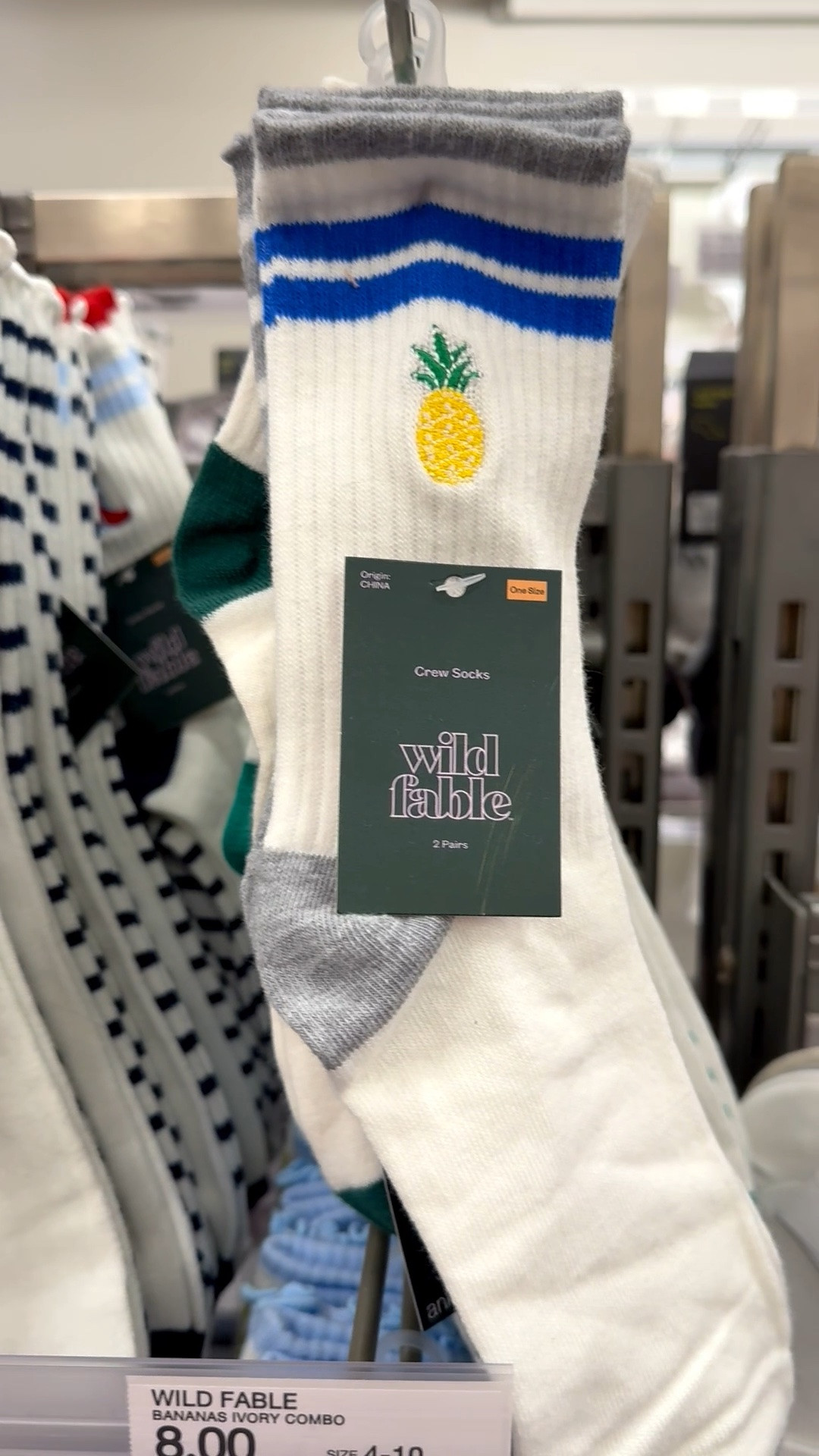 This 2-pack is the softest set of crew socks I’ve ever felt. No joke. And look how cute! 🍍

#crewsocks #cutecrewsocks #summeroutfit #womenscrewsocks #summervacationoutfit #target #pineapplesocks #womenscrew

#LTKMidsize #LTKPlusSize #LTKTall