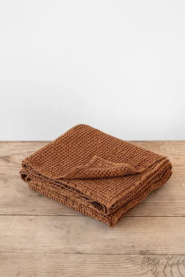 MagicLinen Waffle Throw | Urban Outfitters (US and RoW)