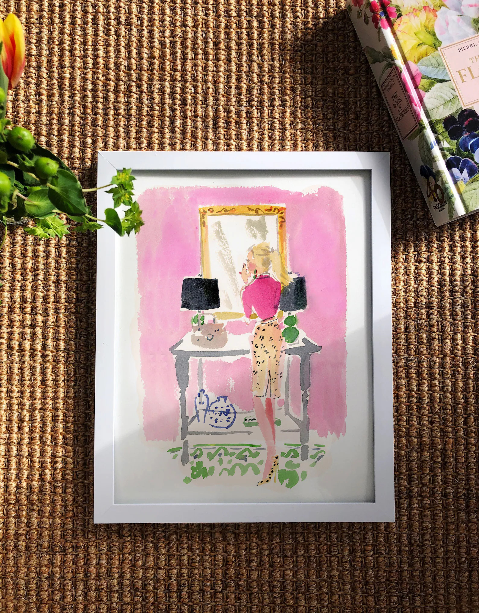 Art Print: Heading Out {Cute Wall Art, Home Decorating, Original Painting, Watercolor, Decor, Int... | Etsy (Global)