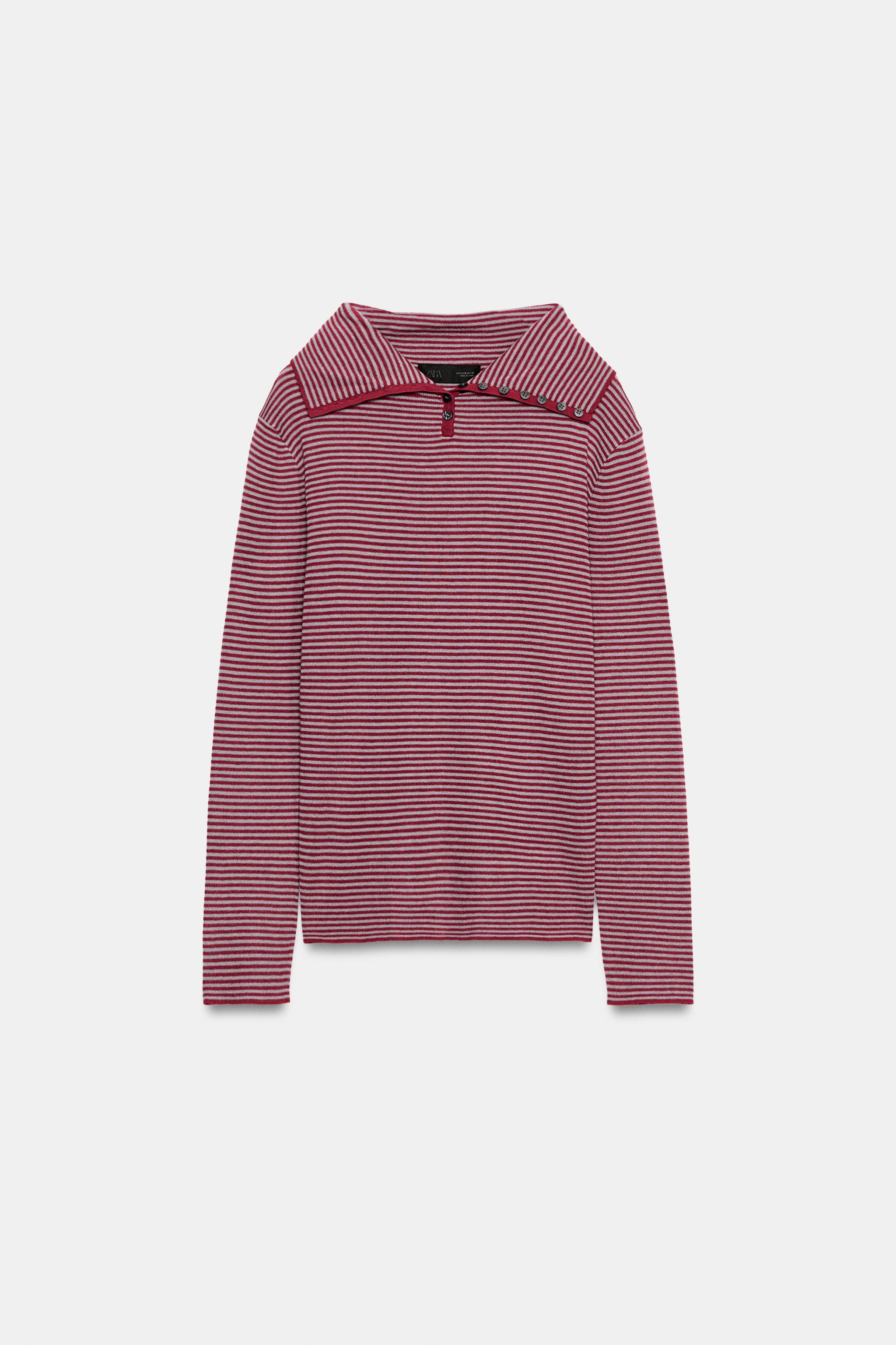 WOOL-BLEND STRIPED JUMPER | Zara US