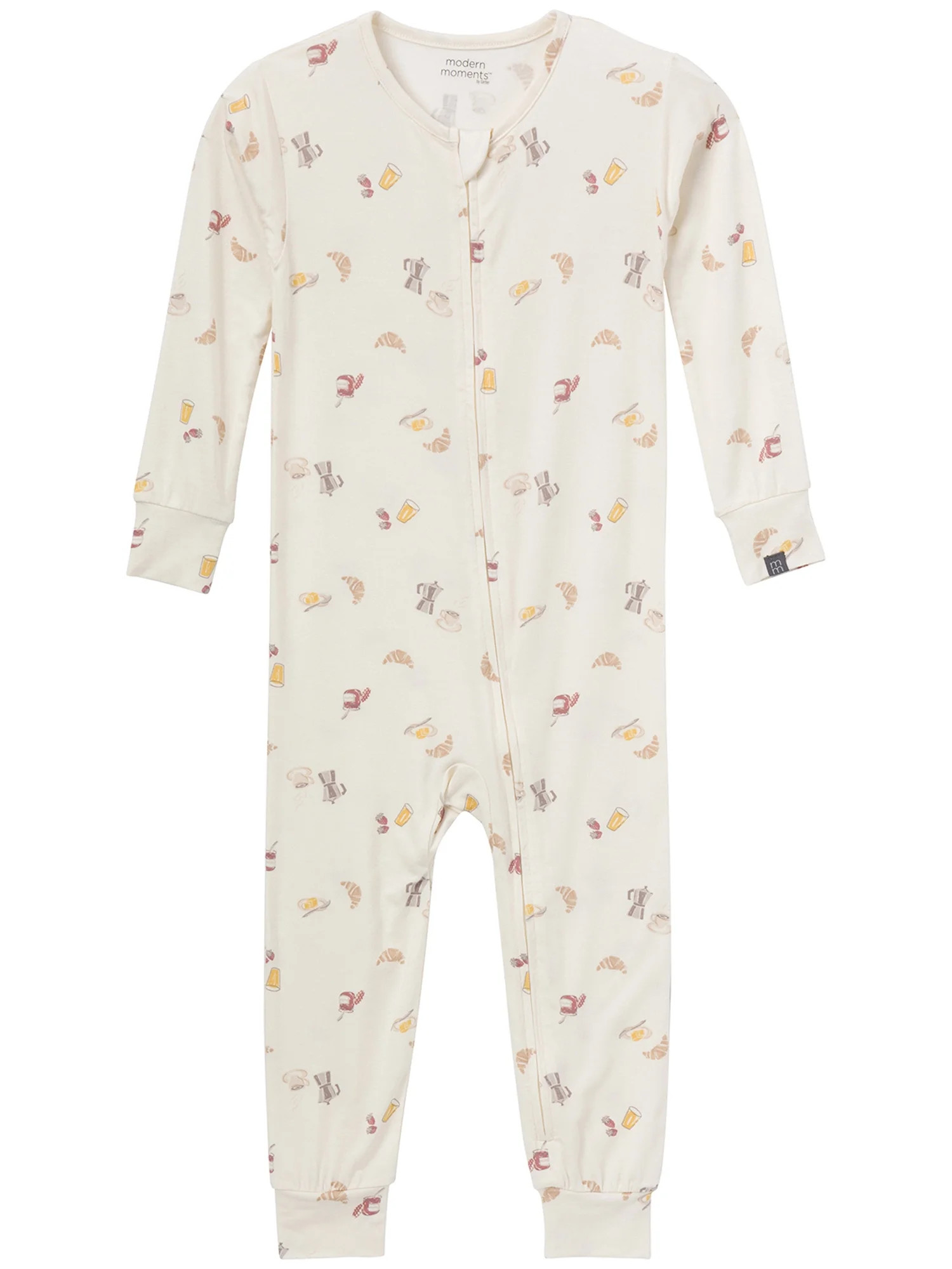 Modern Moments By Gerber Baby and Toddler Neutral Super Soft One-Piece Pajama, Sizes 0/3M - 5T | Walmart (US)
