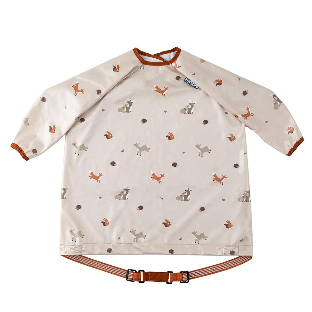 BIBaDO - Long Sleeve Baby Bibs - Babies & Toddlers 6-36 Months - Coverall Weaning Bib - Easy Wipe... | Amazon (UK)